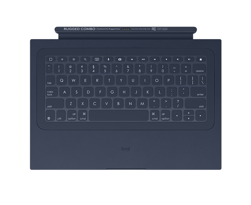 Secure Seal Keyboard (Blue) for Logitech Rugged Combo and Rugged Combo