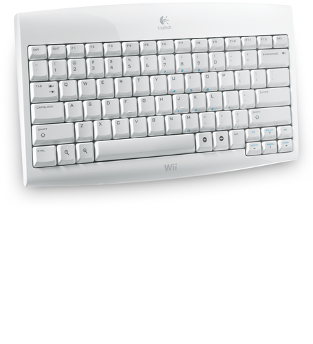 Cordless Keyboard for Wii
